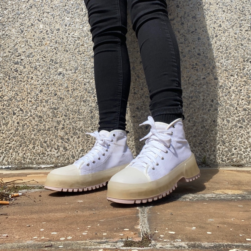 Zara High-Top Sneakers